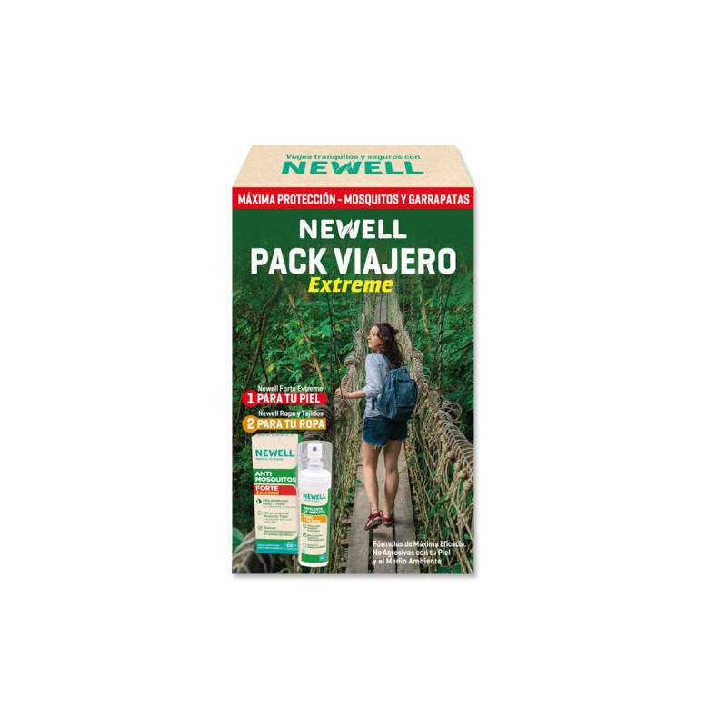 Newell Anti-Mosquitos Forte Extreme 100ml + Ropa Tejidos 100ml
