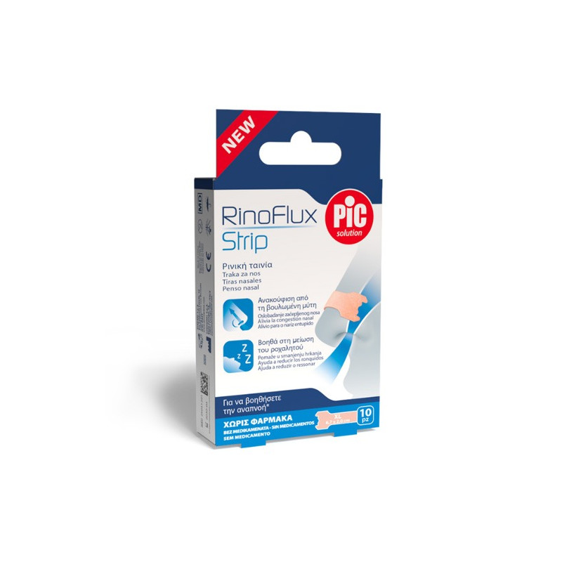 Artsana Pic Rinoflux Strip Tiras Nasales 6,7x2cm 10Uds