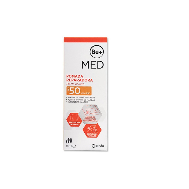 Be+ Med Pomada Reparadora Spf50 40ml