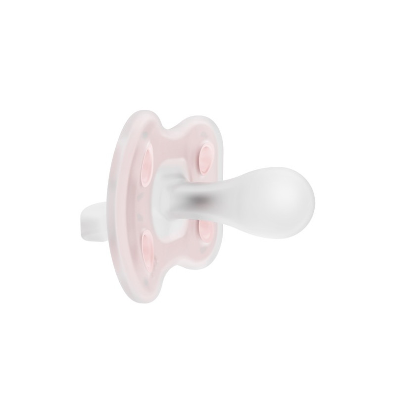 Dr Browns Advantage Chupete Silicona Rosa-Verde 0-6m 2Uds