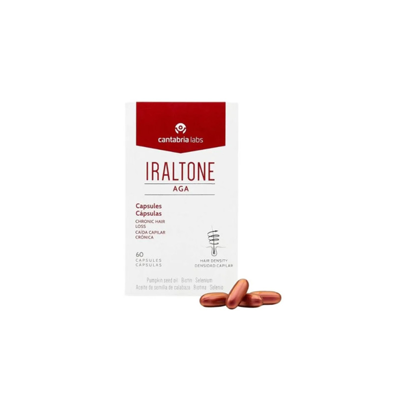Iraltone AGA Anticaida 60 Capsulas