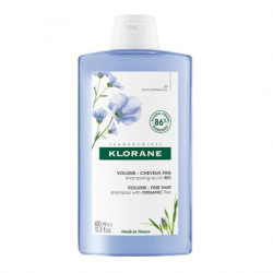 Klorane Champu Volumen y Cuerpo a las Fibras de Lino 400ml