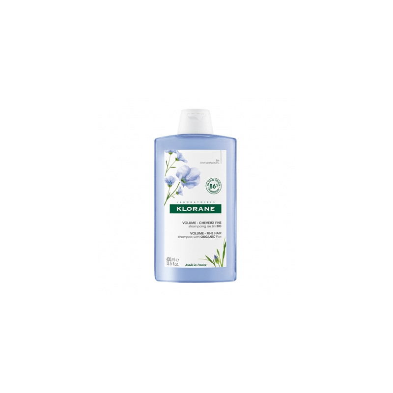 Klorane Champu Volumen y Cuerpo a las Fibras de Lino 400ml