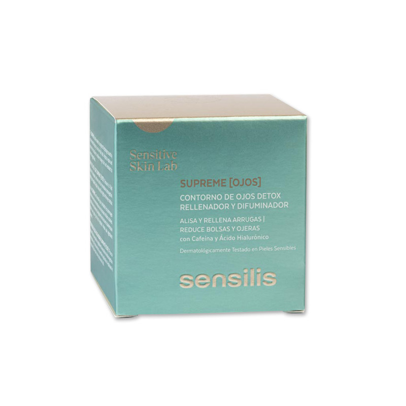 Sensilis Supreme Eyes Contorno Ojos Detox Rellenador 15ml