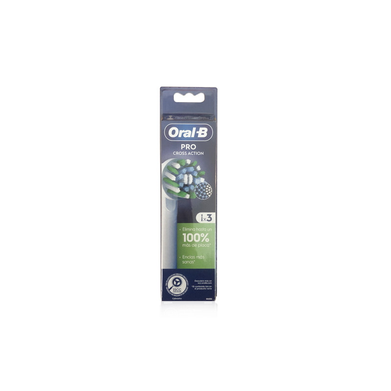 Oral-B Pro Recambio Cepillo Electrico Cross Action 3 Uds