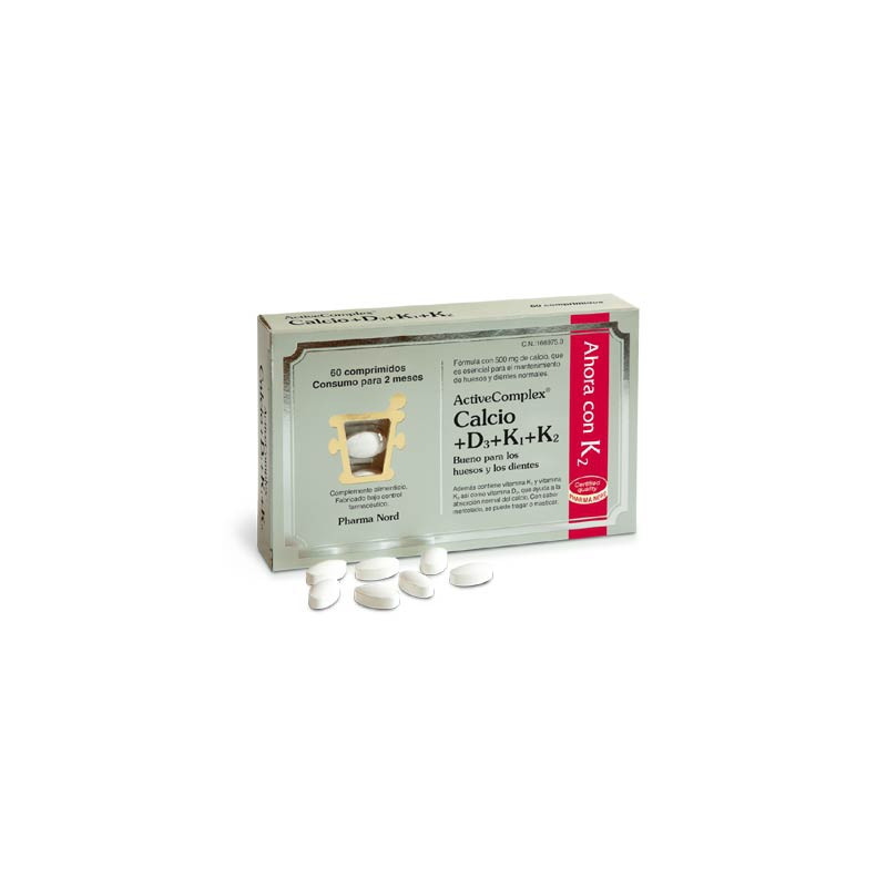 Pharma Nord Activecomplex Calcio+D3+K1+K2 60 Capsulas