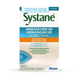 Systane Hidratacion UD Gotas Oftalmicas Lubricantes 30 Viales