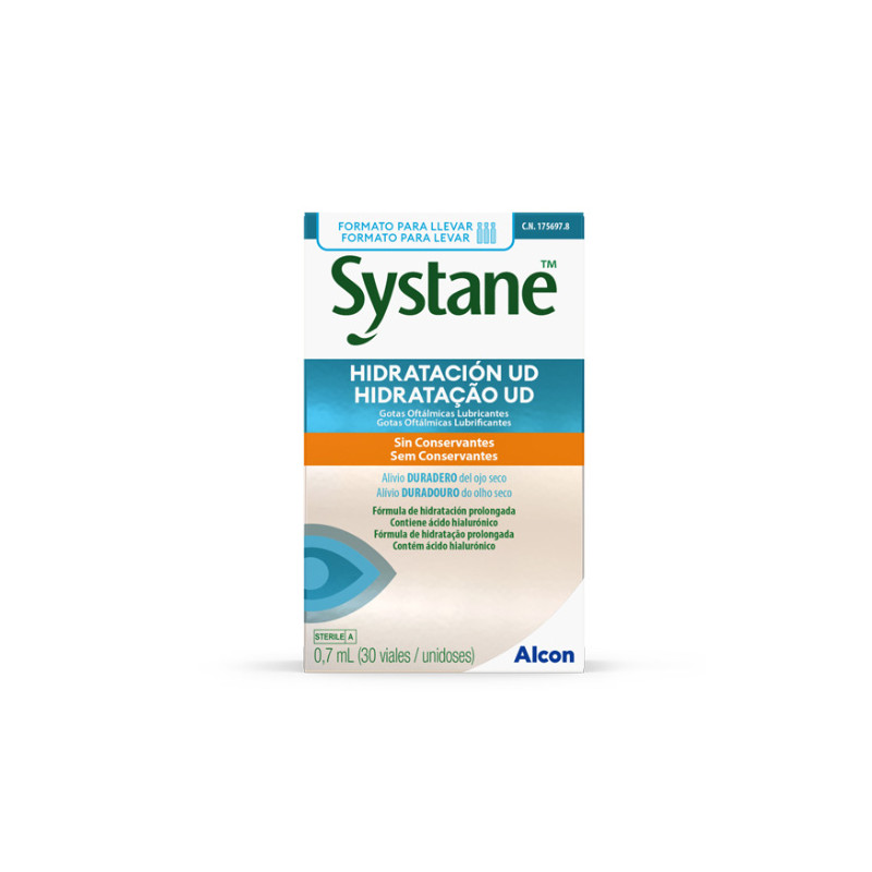 Systane Hidratacion UD Gotas Oftalmicas Lubricantes 30 Viales