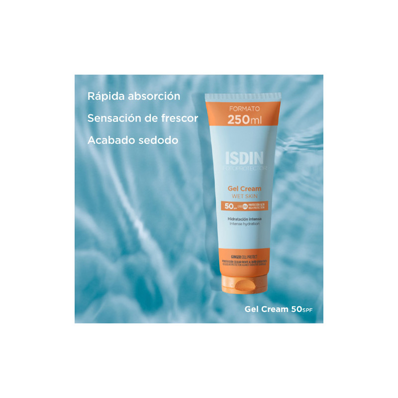 Isdin Fotoprotector Gel-Crema Wet Skin Spf50 250ml