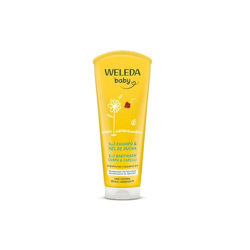 Weleda Champu-Gel de Ducha Bebe Calendula 200ml - Farmacia en Casa Online