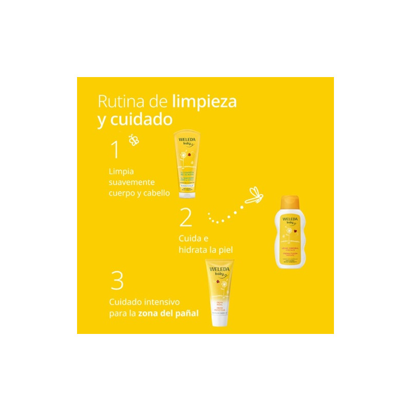 Weleda Champu-Gel de Ducha Bebe Calendula 200ml - Farmacia en Casa Online