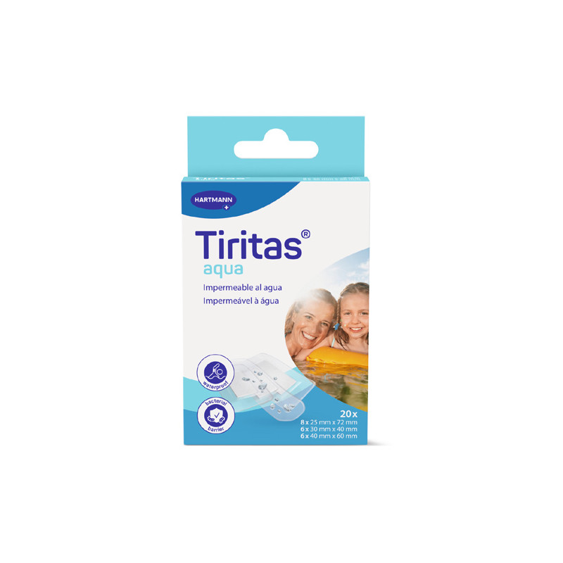 Hartmann Tiritas Aqua Finger Mix 3 Tamaños 20Uds - Farmacia en Casa Online