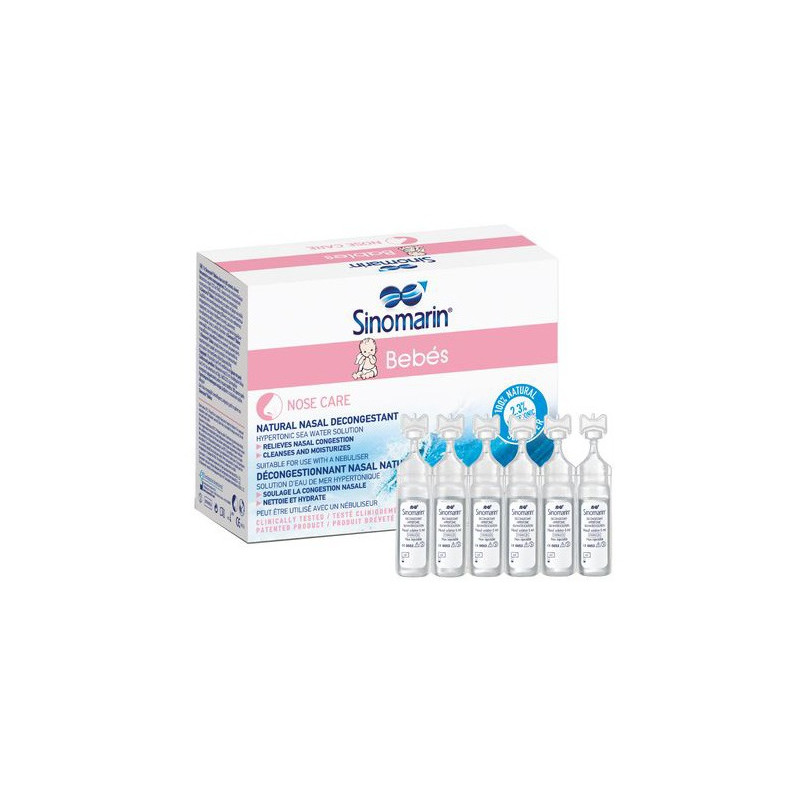 Sinomarin Bebes Hipertonica Monodosis 18Amp - Farmacia en Casa Online