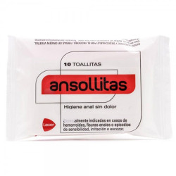 Ansollitas Higiene Anal 10 Toallitas - Farmacia en Casa Online