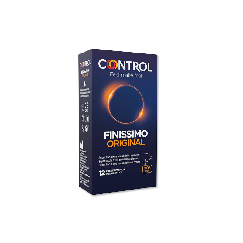 Control Preservativo Finissimo Original 12Uds - Farmacia en Casa Online