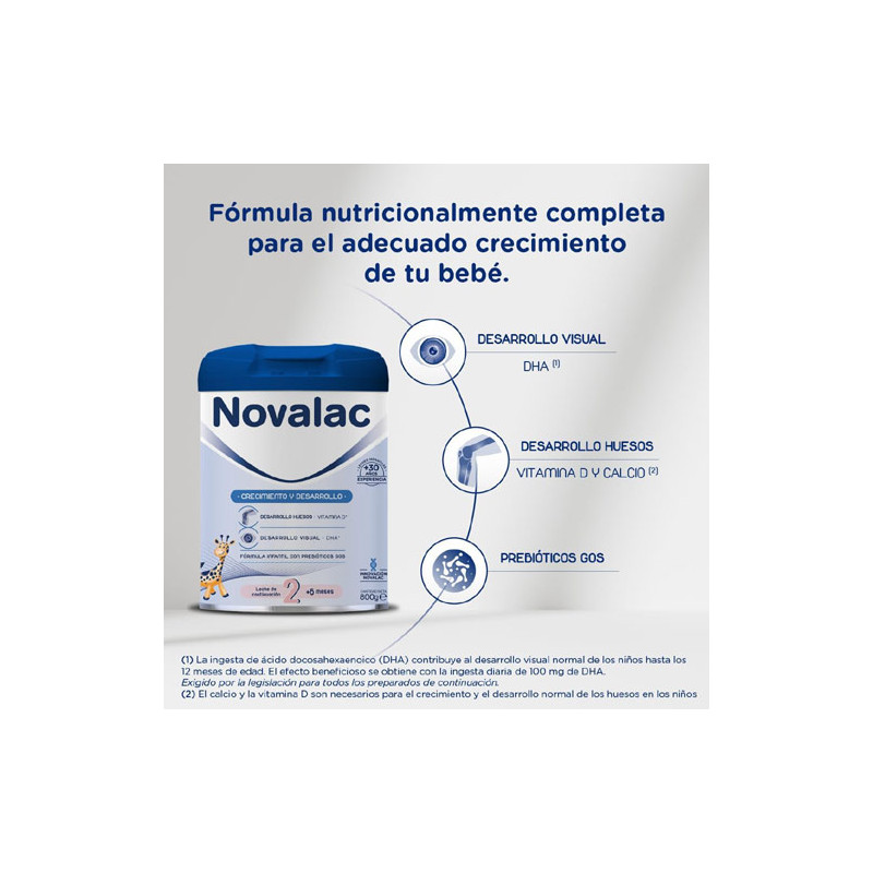 Novalac 2 800gr - Farmacia en Casa Online
