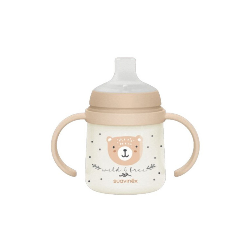 Suavinex Biberon Asas Silicona Night & Day 6m+150ml - Farmacia en Casa Online