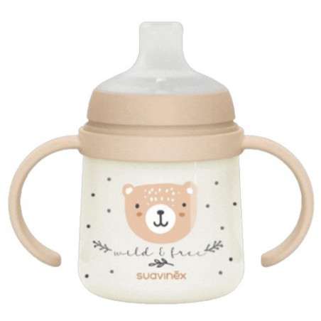 Suavinex Biberon Asas Silicona Night & Day 6m+150ml - Farmacia en Casa Online