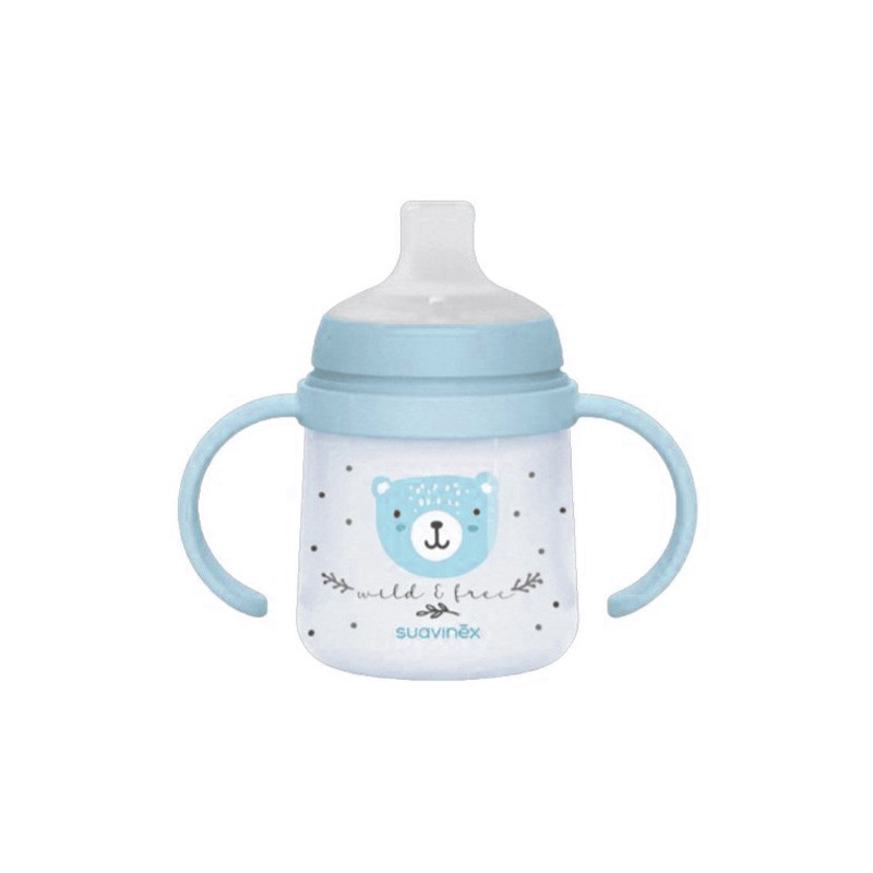 Suavinex Biberon Asas Silicona Night & Day 6m+150ml - Farmacia en Casa Online
