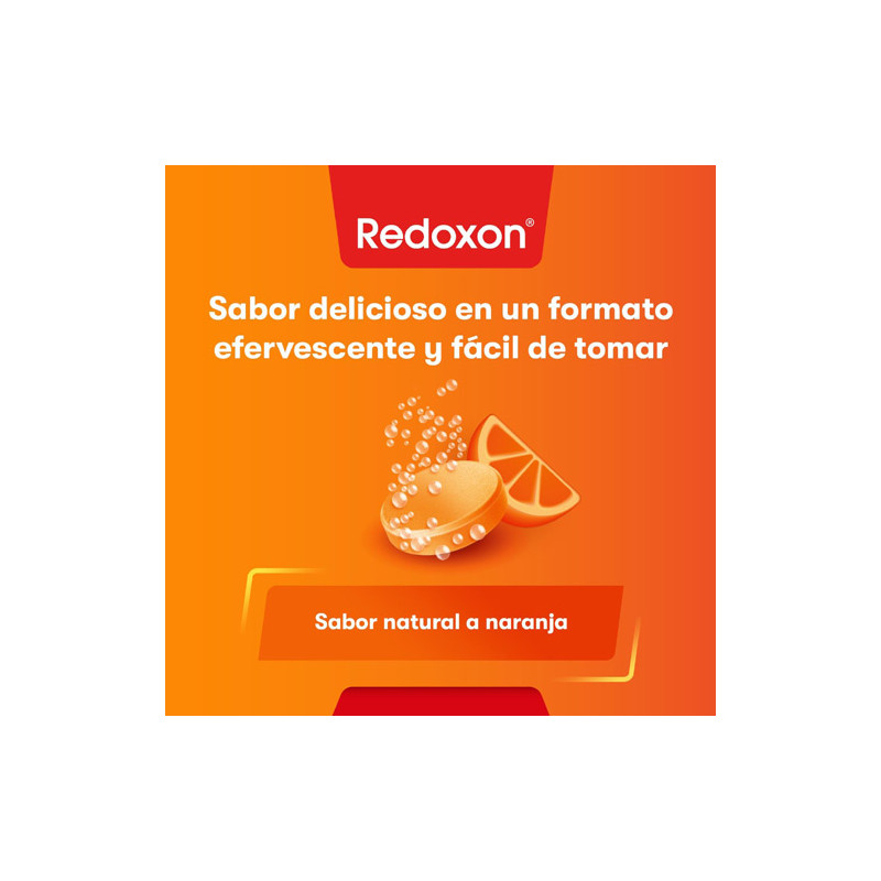 Redoxon Extra Defensas Vitamina C, D y Zinc 15 Comp Efervescentes - Farmacia en Casa Online