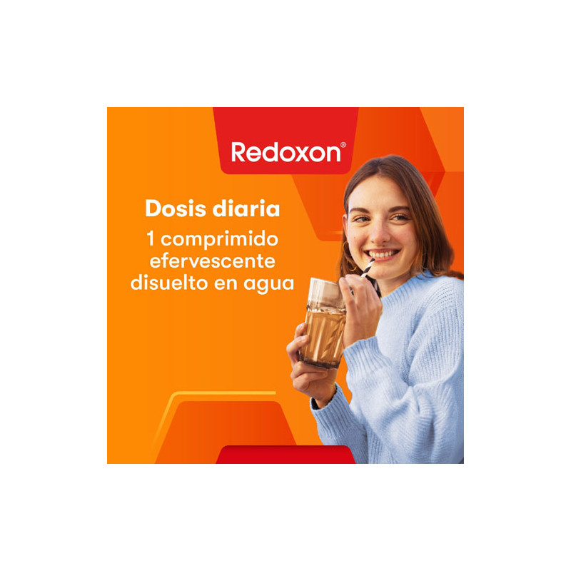 Redoxon Extra Defensas Vitamina C, D y Zinc 15 Comp Efervescentes - Farmacia en Casa Online