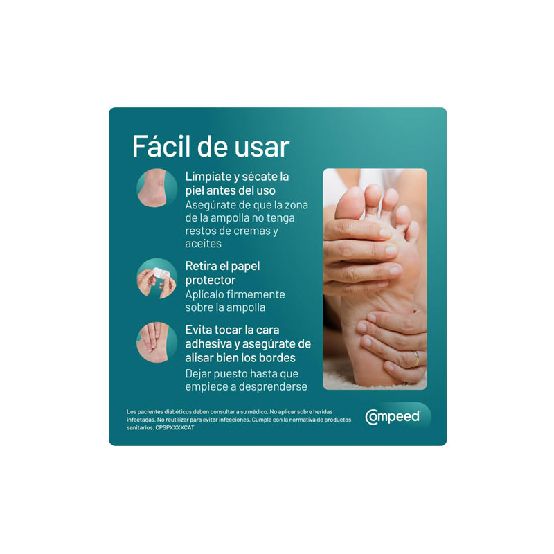 Compeed Hidrocoloide Ampollas Surtido 3 Tamaños 5Uds - Farmacia en Casa Online