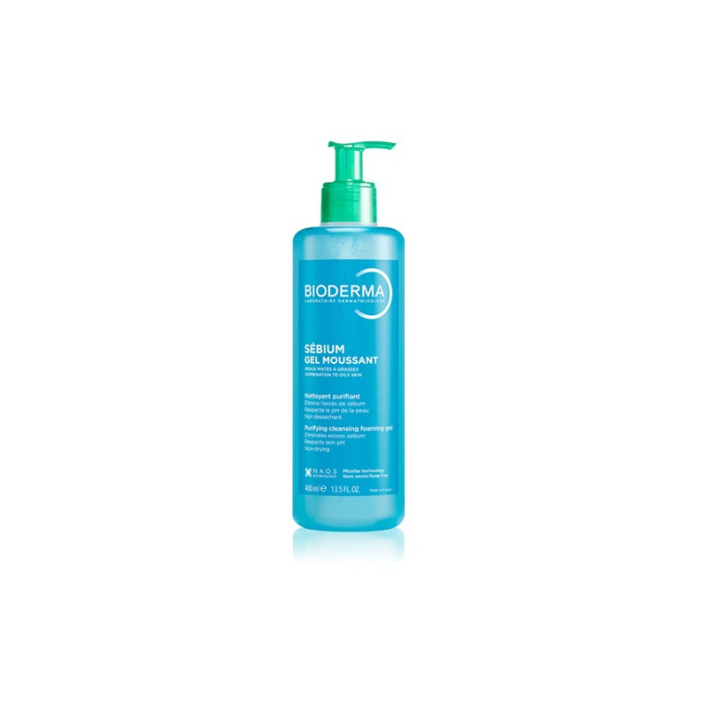 Bioderma Sebium Gel Moussant P/Mixta-Grasa 400ml - Farmacia en Casa Online