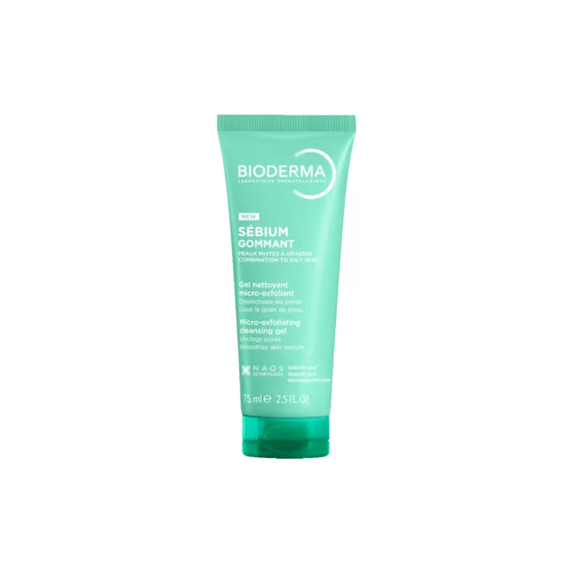 Bioderma Sebium Gel Exfoliante Purificante Piel Mixta/Grasa 75ml - Farmacia en Casa Online