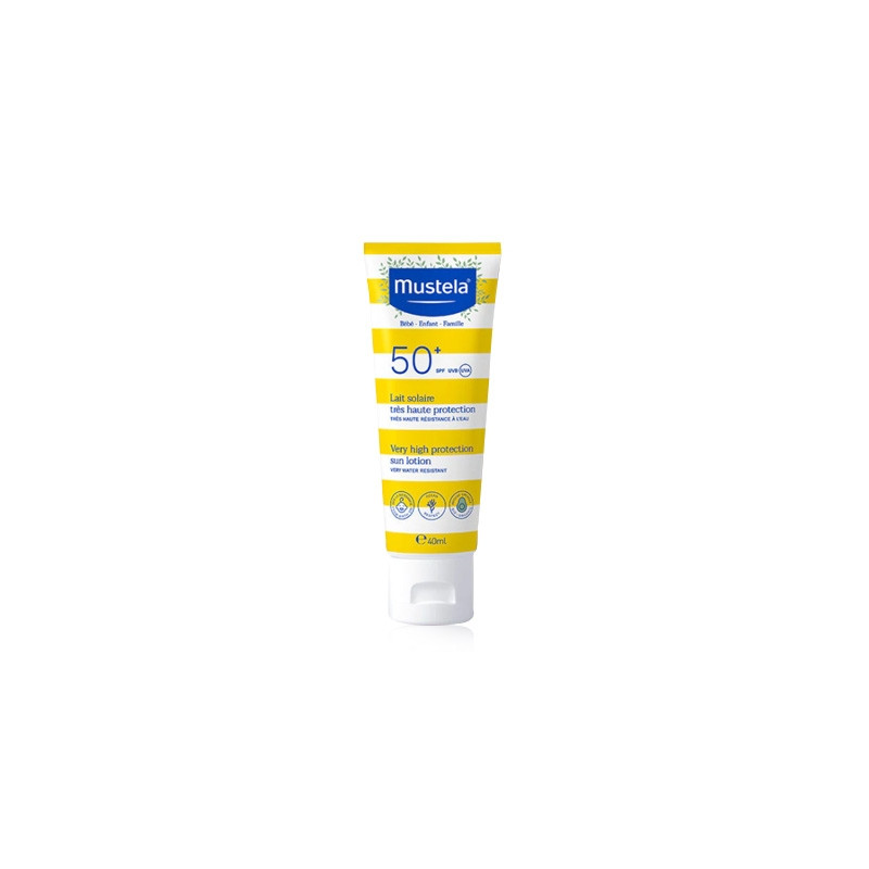 Mustela Solar Leche Spf50+ 40ml - Farmacia en Casa Online