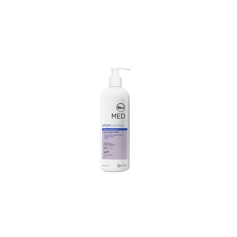 Be+ Med Atopicontrol Gel de Baño Sin Jabon 400ml - Farmacia en Casa Online
