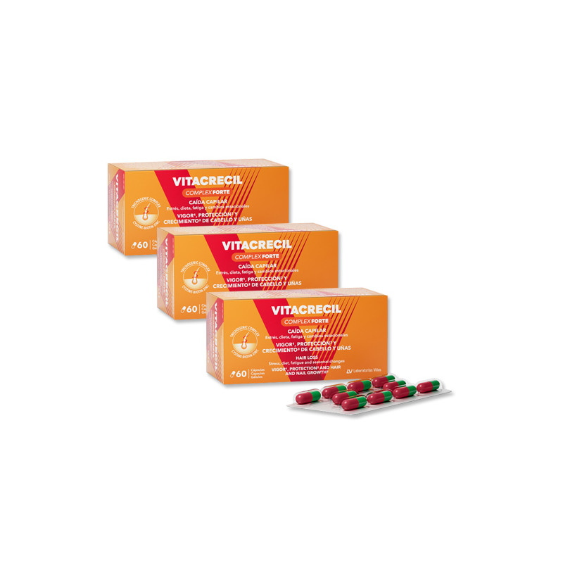 Vitacrecil Complex Forte 180Caps - Farmacia en Casa Online