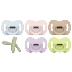 Suavinex Selection Chupete Tetina Anatomica Silicona 6-18m 1Ud - Farmacia en Casa Online