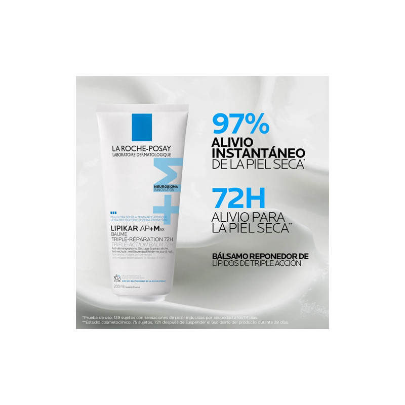Lipikar Baume AP+Max Balsamo Anti-Irritaciones 75ml.La R. Posay - Farmacia en Casa Online