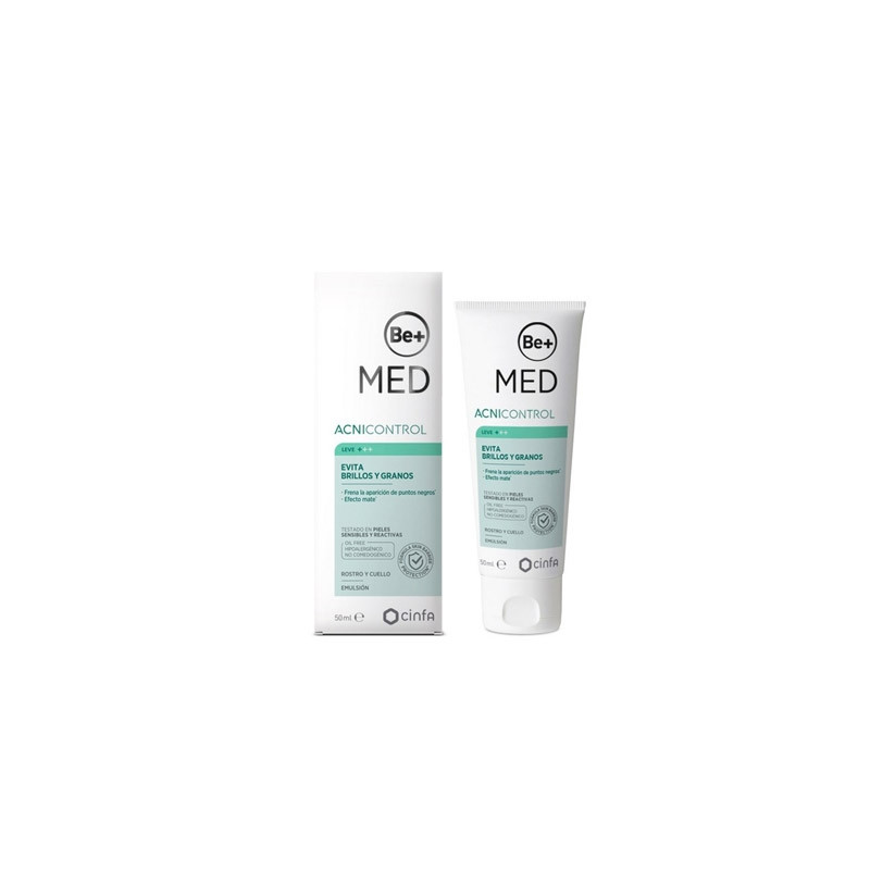 Be+ Med Acnicontrol Emulsion Reguladora Matificante 50ml - Farmacia en Casa Online