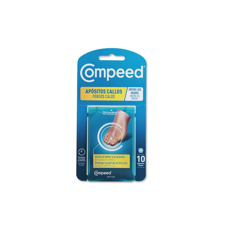 Compeed Callos Hidrocoloide Entre Dedos 10Uds - Farmacia en Casa Online