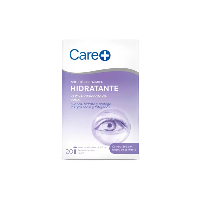 Care+ Eyes Solucion Oftalmica Hidratante Viales 20Uds - Farmacia en Casa Online