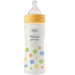 Chicco Biberon Tetina Silicona Perfect Easy Lunares 2m+ 250ml - Farmacia en Casa Online