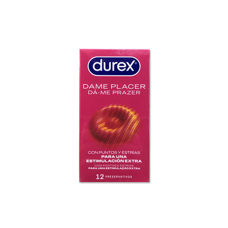 Durex Preservativo Dame Placer 12Uds - Farmacia en Casa Online