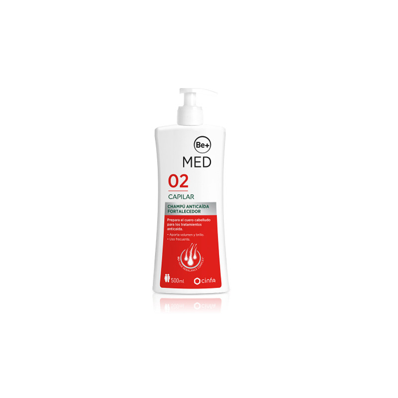Be+ Med Capilar Anticaida Champu Fortalecedor 500ml - Farmacia en Casa Online