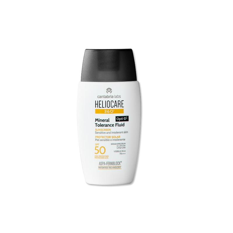 Heliocare 360º Fluido Mineral Tolerancia Spf50 50ml - Farmacia en Casa Online