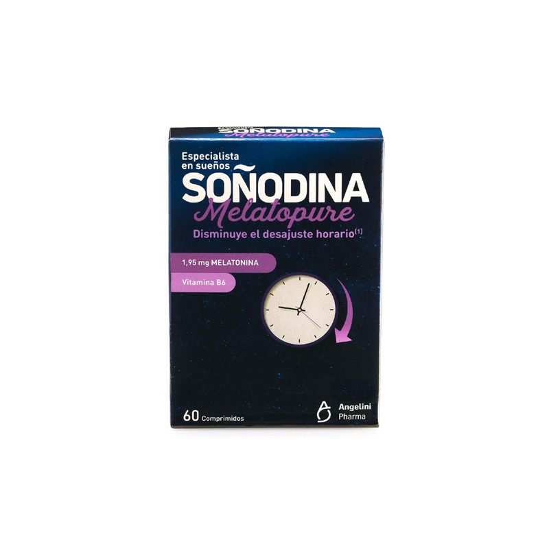 Angelini Soñodina Melatopure 1.95mg Melatonina 60 Comp - Farmacia en Casa Online