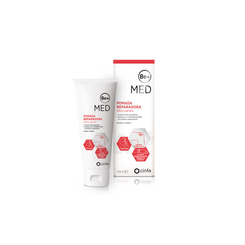 Be+ Med Pomada Reparadora Efecto Barrera 100ml - Farmacia en Casa Online