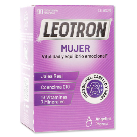 Angelini Leotron Mujer Vitalidad 90Comp - Farmacia en Casa Online