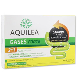Aquilea Gases Forte Carbon Vegetal 60Caps - Farmacia en Casa Online