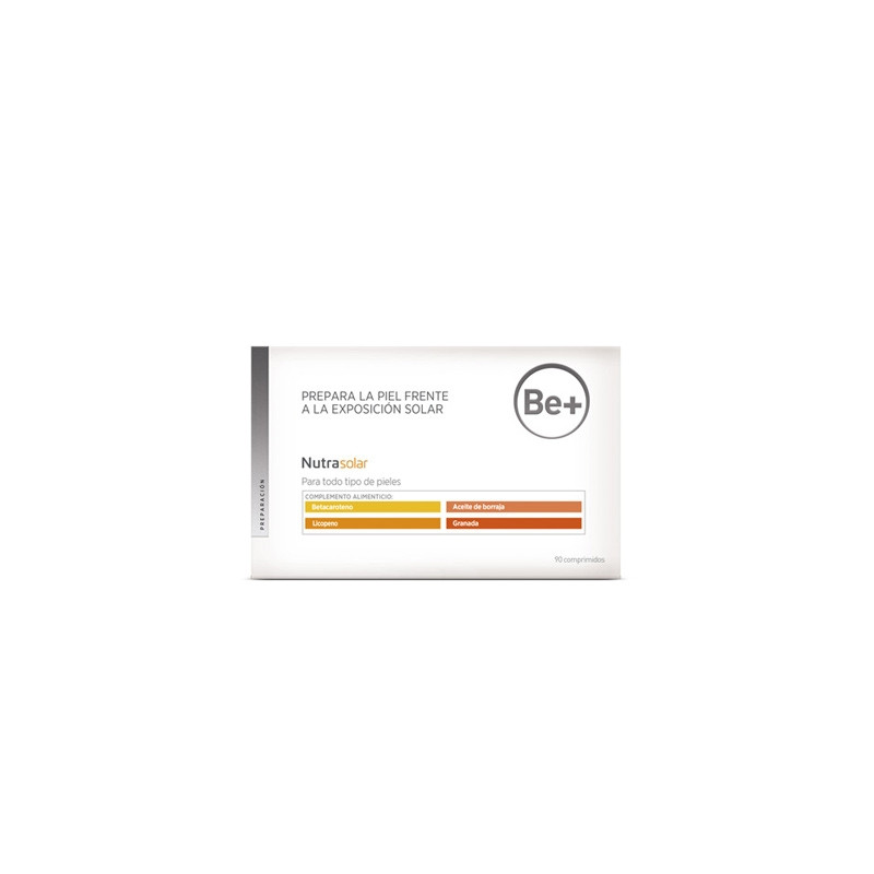 Be+ Med Skin Protect Nutrasolar 90Comp - Farmacia en Casa Online