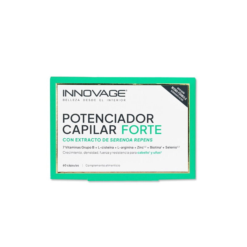 Innovage Potenciador Capilar Forte Cabello y Uñas 60Caps - Farmacia en Casa Online