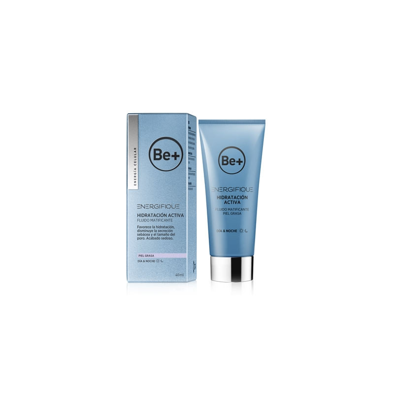Be+ Med Energifique Hidratacion Activa Fluido Matificante 40ml - Farmacia en Casa Online