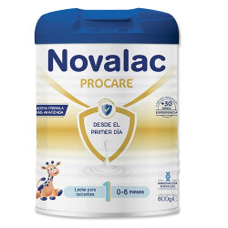 Novalac Procare 1 Leche para Lactantes 0-6 Meses 800gr - Farmacia en Casa Online