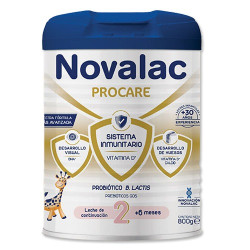 Novalac Procare 2 Leche Continuacion 6 Meses+  800gr - Farmacia en Casa Online