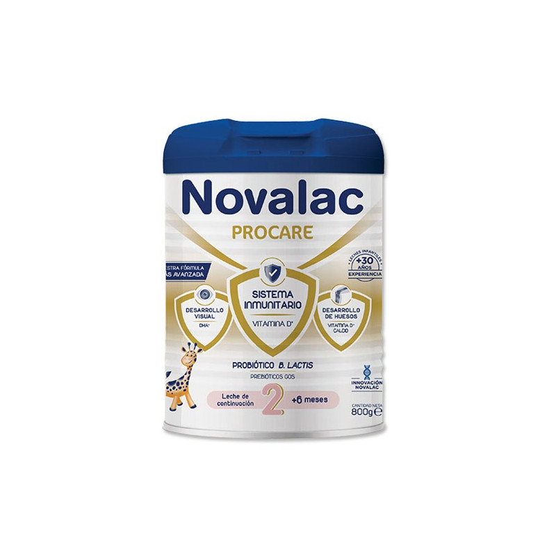 Novalac Procare 2 Leche Continuacion 6 Meses+  800gr - Farmacia en Casa Online